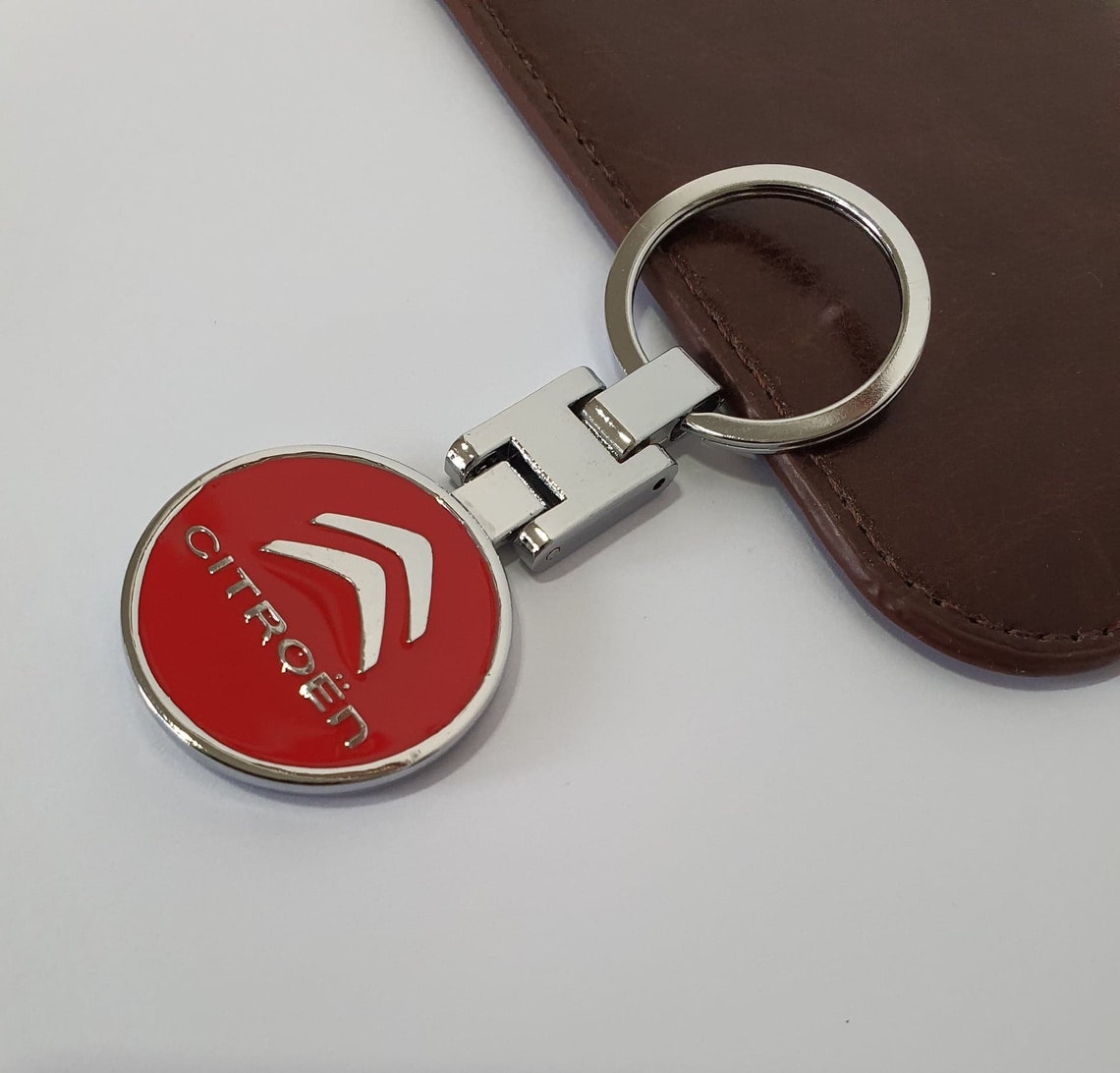 Citroen Logo Keychain Citroen Keyring. Etsy UK