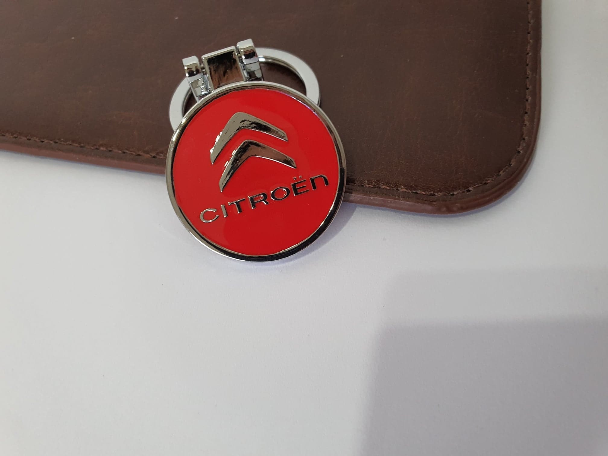 Citroen Logo Keychain Citroen KeyRing. Etsy