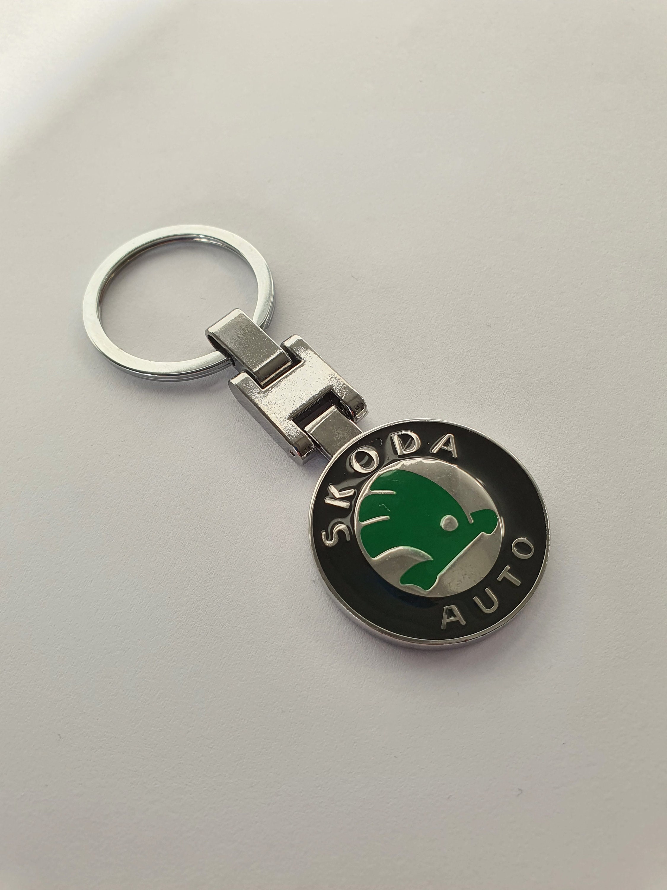 Skoda Logo Keyring. Skoda Keyring. 3D Etsy UK