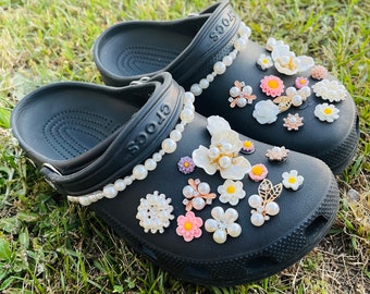 picture Crocs With Fur And Charms croc charms set von 10 28strass