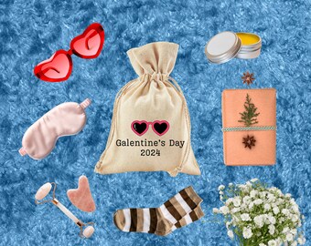 Galentine's Day Favor Bag, Valentine's Day Bags, Galentine's Day ,Custom Valentine Bags , Custom Galentine Favors , Valentine Party Favor
