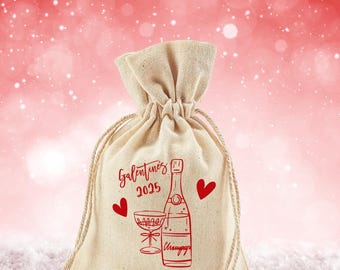 Galentine's Day Favor Bag, Valentine's Day Bags, Galentine's Day ,Custom Valentine Bags , Custom Galentine Favors , Valentine Party Favor