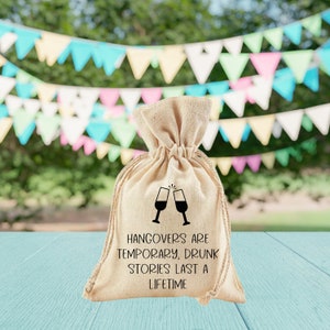 21st birthday hangover kit, survival kit, hangover bag, 21st birthday gift, party favors, drunk favor bags, personalized favor bags