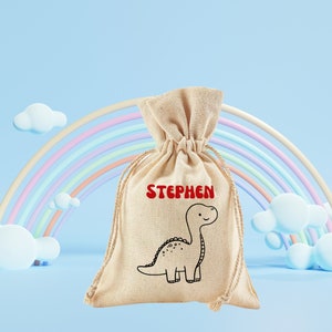 Sac cadeau personnalisé - Sac cadeau enfant - Sac cadeau personnalisé - Nom personnalisé - Sac prénom enfant - Cadeau pour enfants - Sac à cordon