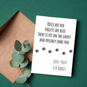 Carte de fête des pères / Cadeaux de papa / Papa chat / Papa chien / Beau-père / Beau-père / Carte de chien, carte de chat. Carte de père en fourrure, meilleure carte de père de chien