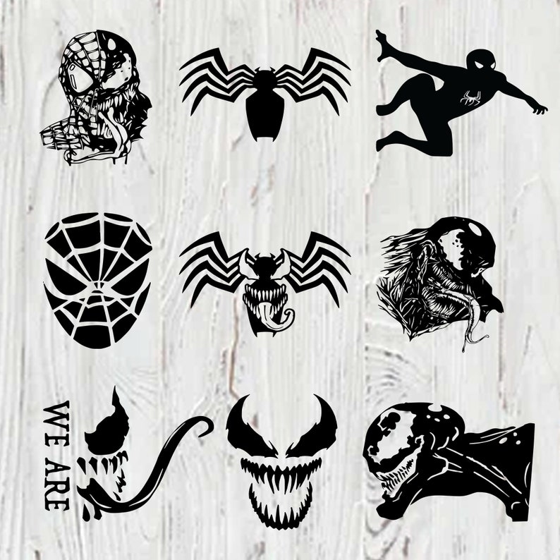 Download Svg Eps Png Dxf Venom Spider Man Svg For Cricut Venom Spider Man Venom Spider Man Dxf Venom Spider Man Png Venom Spider Man Svg Digital Art Collectibles Kromasol Com