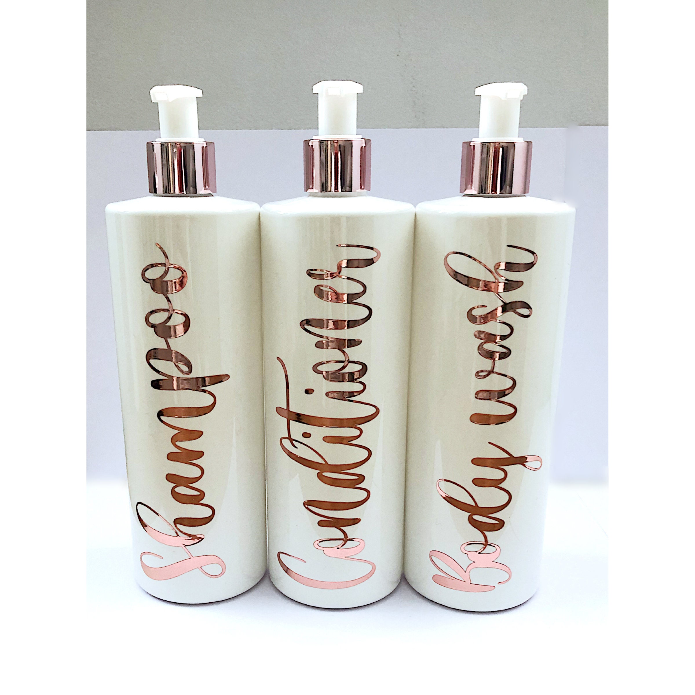 Shampoo conditioner body wash dispenser bottles Etsy