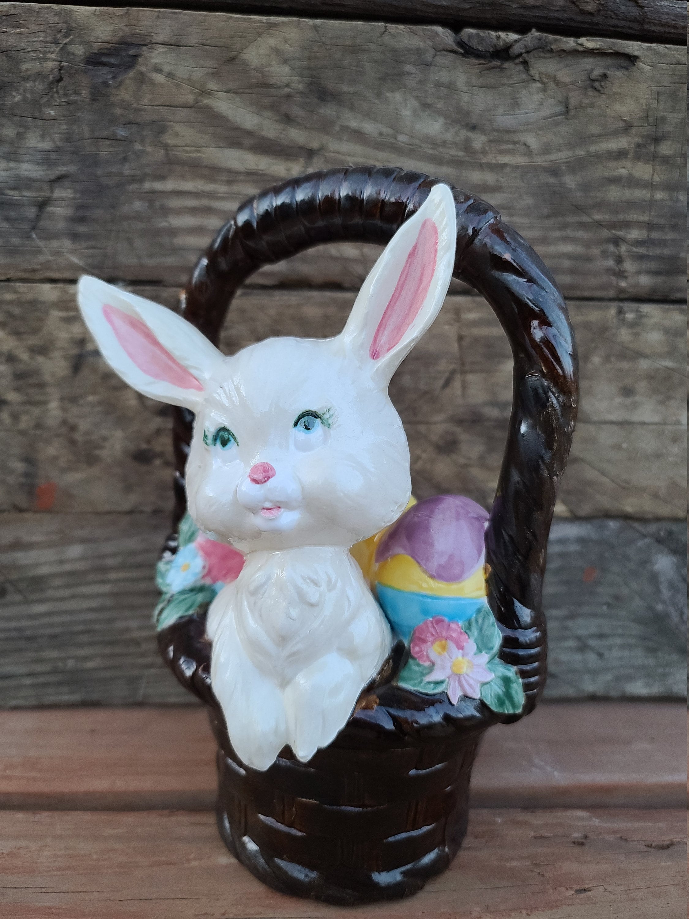 Lidded Easter basket Etsy