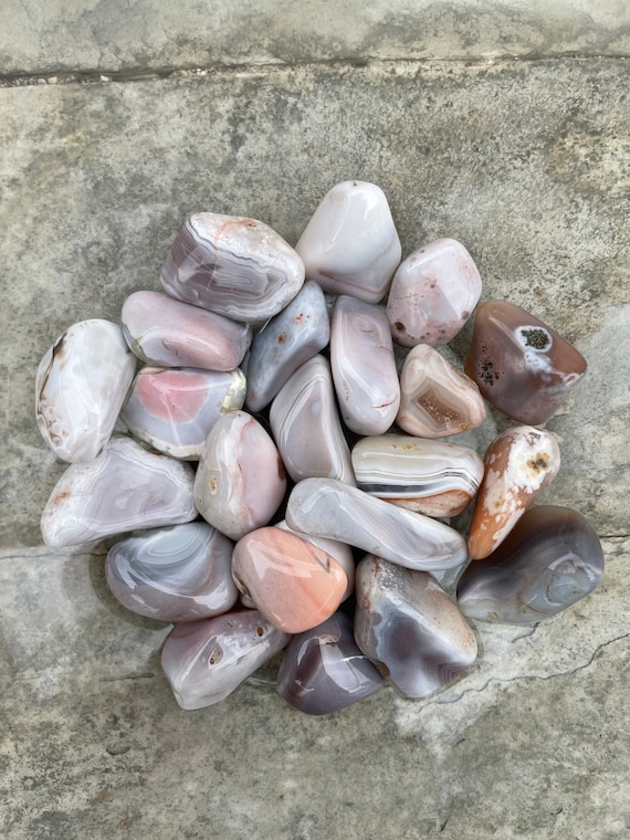 Pink Botswana Agate Stone