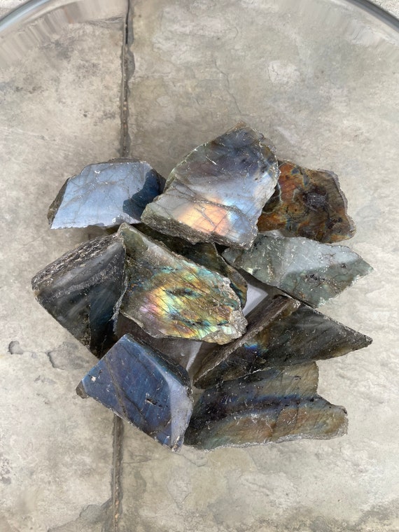 RAW Natural Labradorite Stone