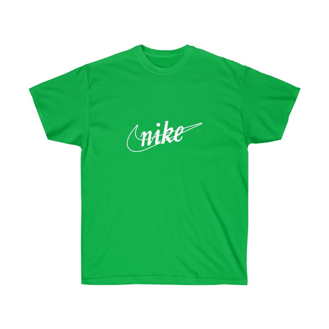 Nike classic tick Unisex Ultra Cotton Tee | Etsy