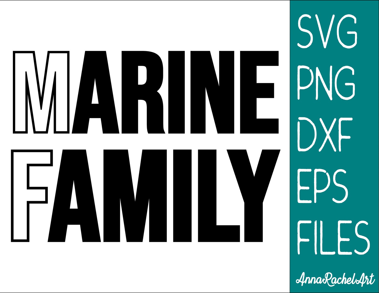 Marine Family SVG Marine Svg Marines Svg Marine Corps Svg | Etsy