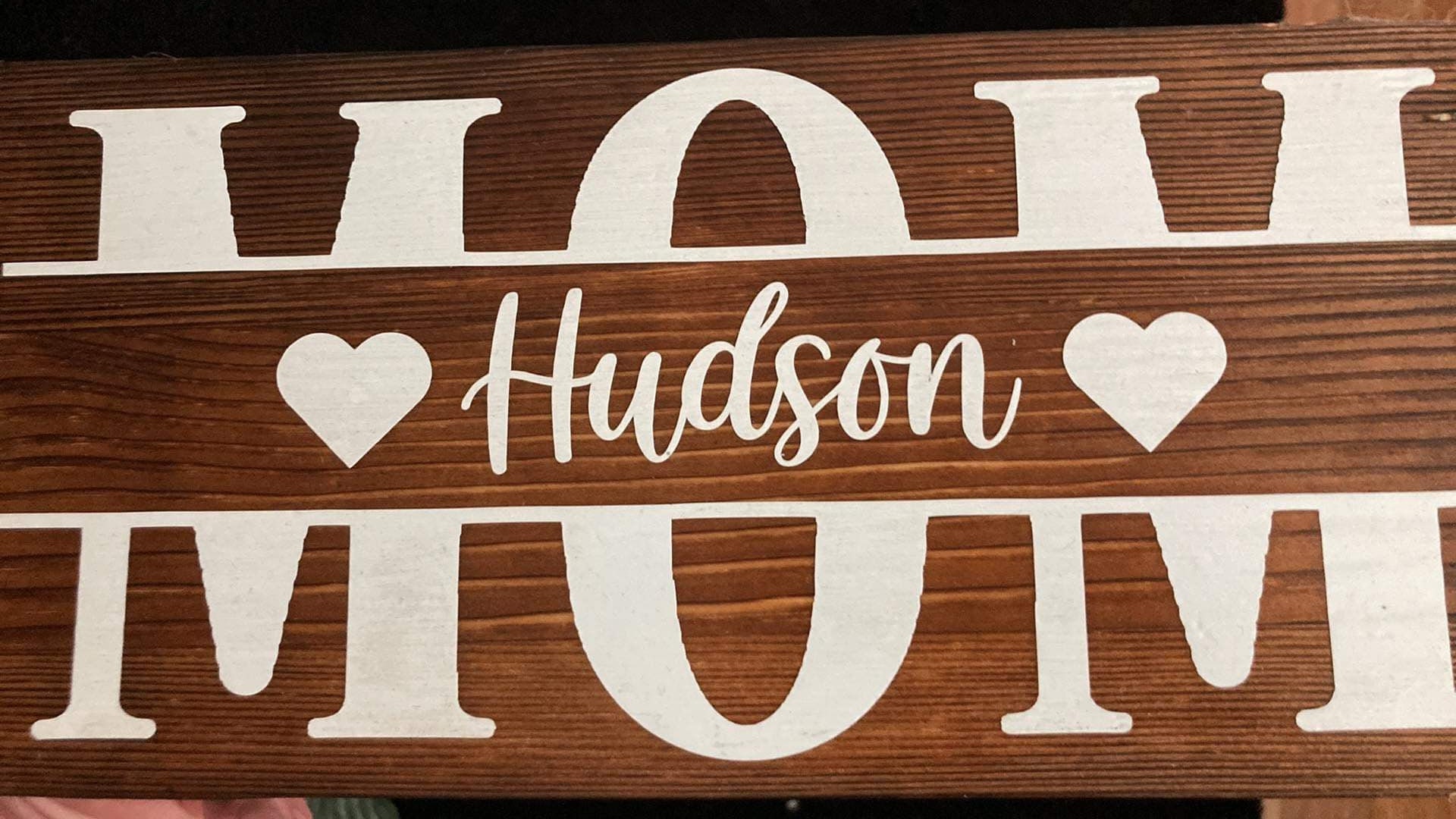 Mom Example. Sign Personalized MOM Sign - Etsy