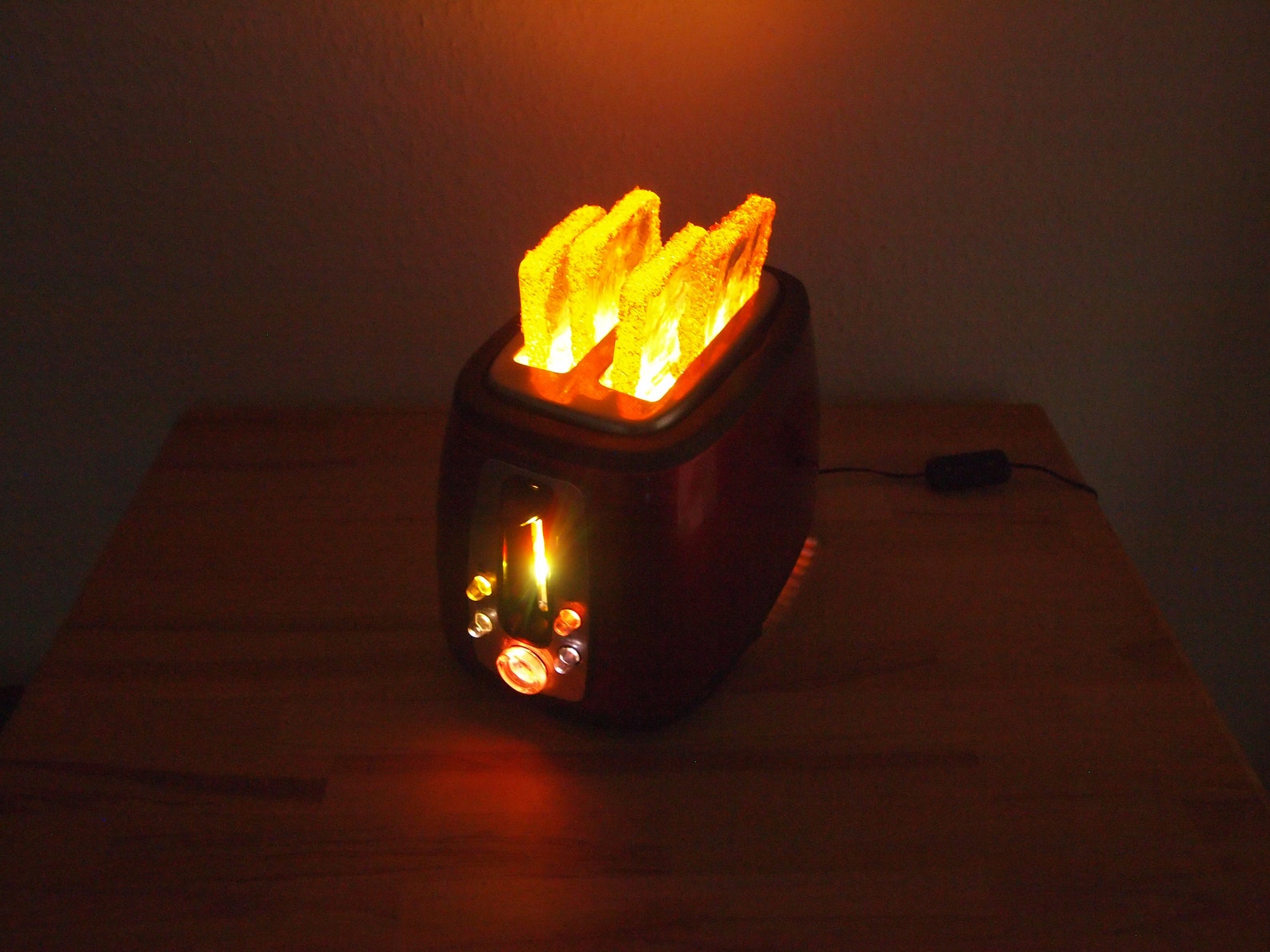 Table Lamp Toaster Led Etsy