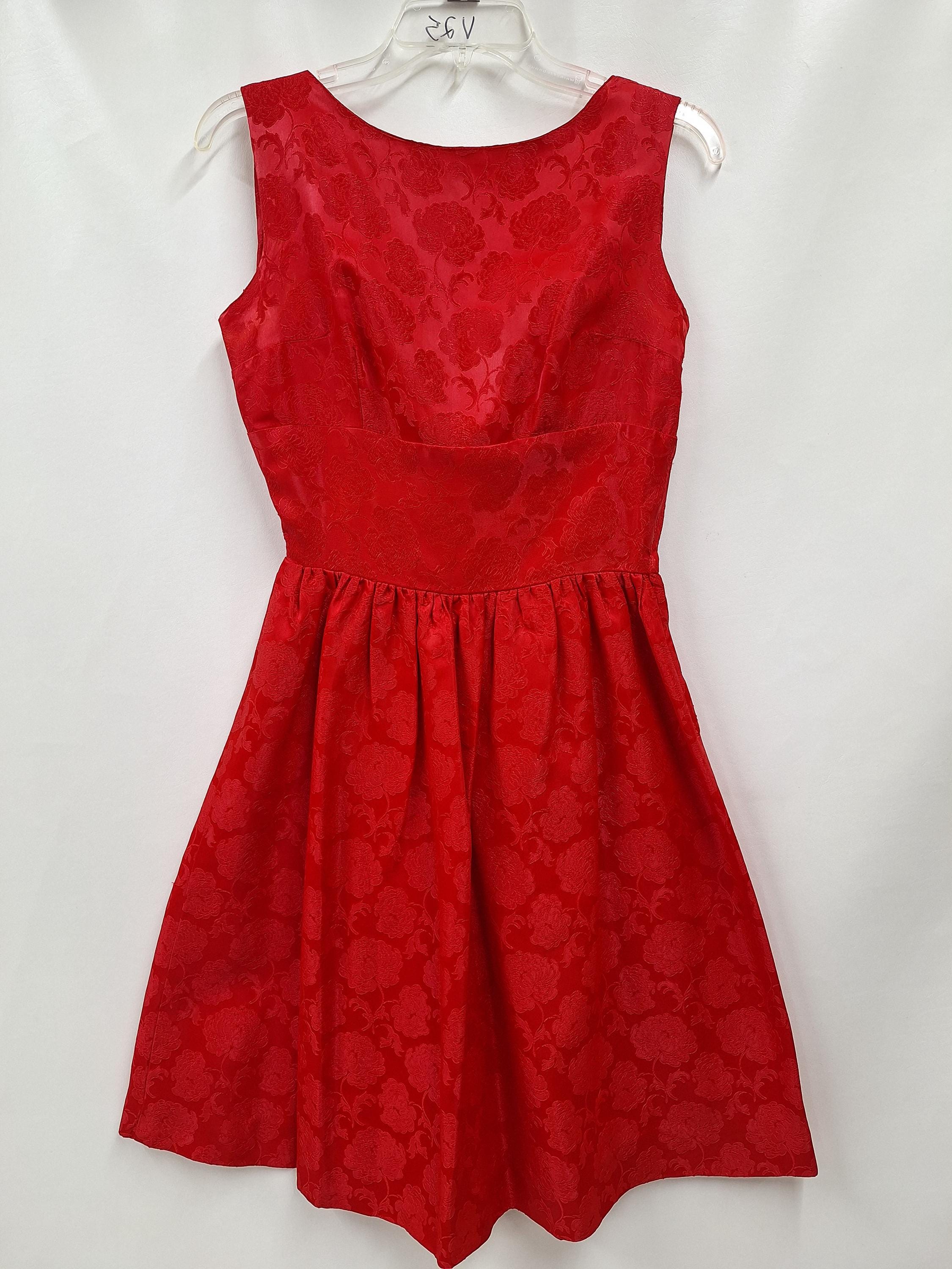 green emerald velvet dress Fit & Flare brocade print dress