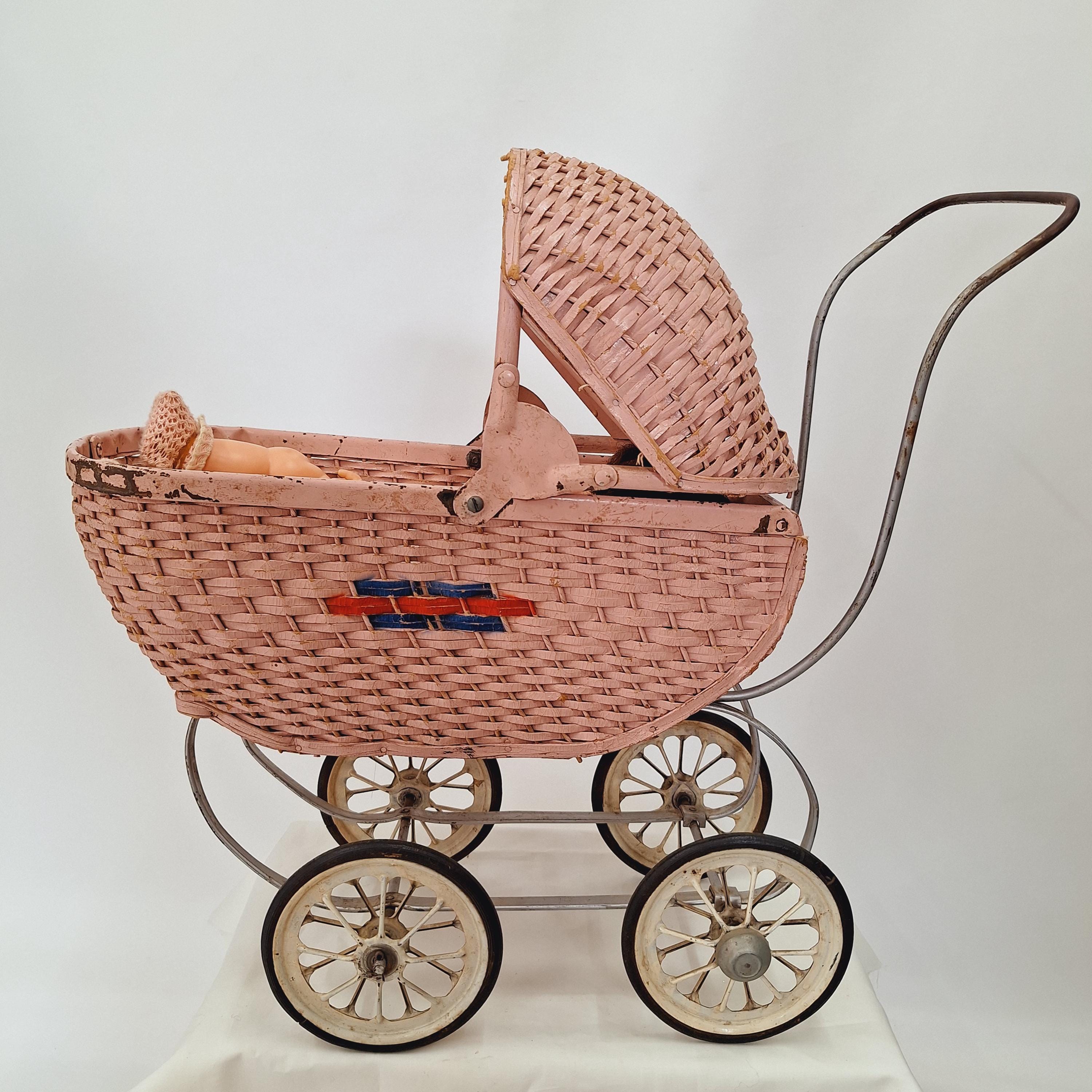 USA Vintage doll cartドールカート babycar