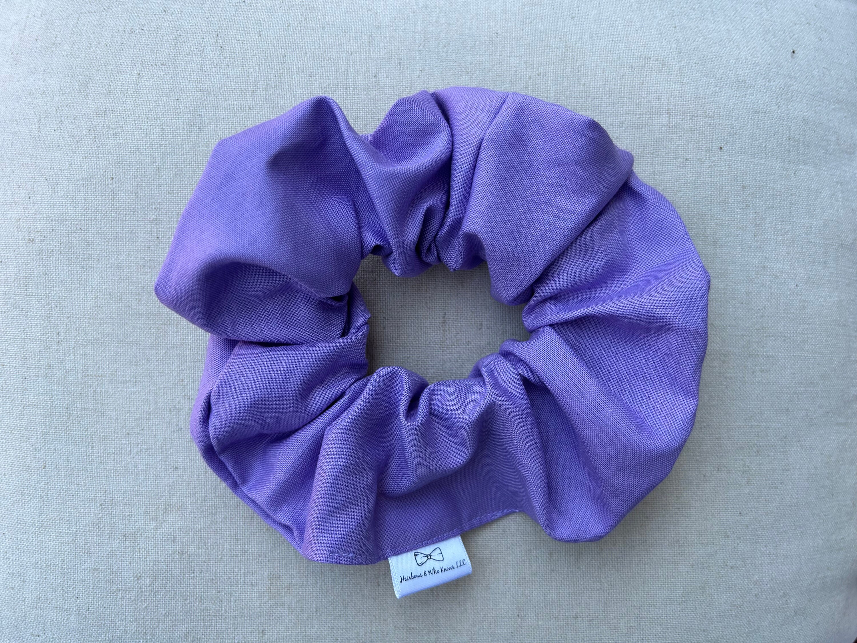 Solid Color Scrunchies Cotton Scrunchies Spring - Etsy