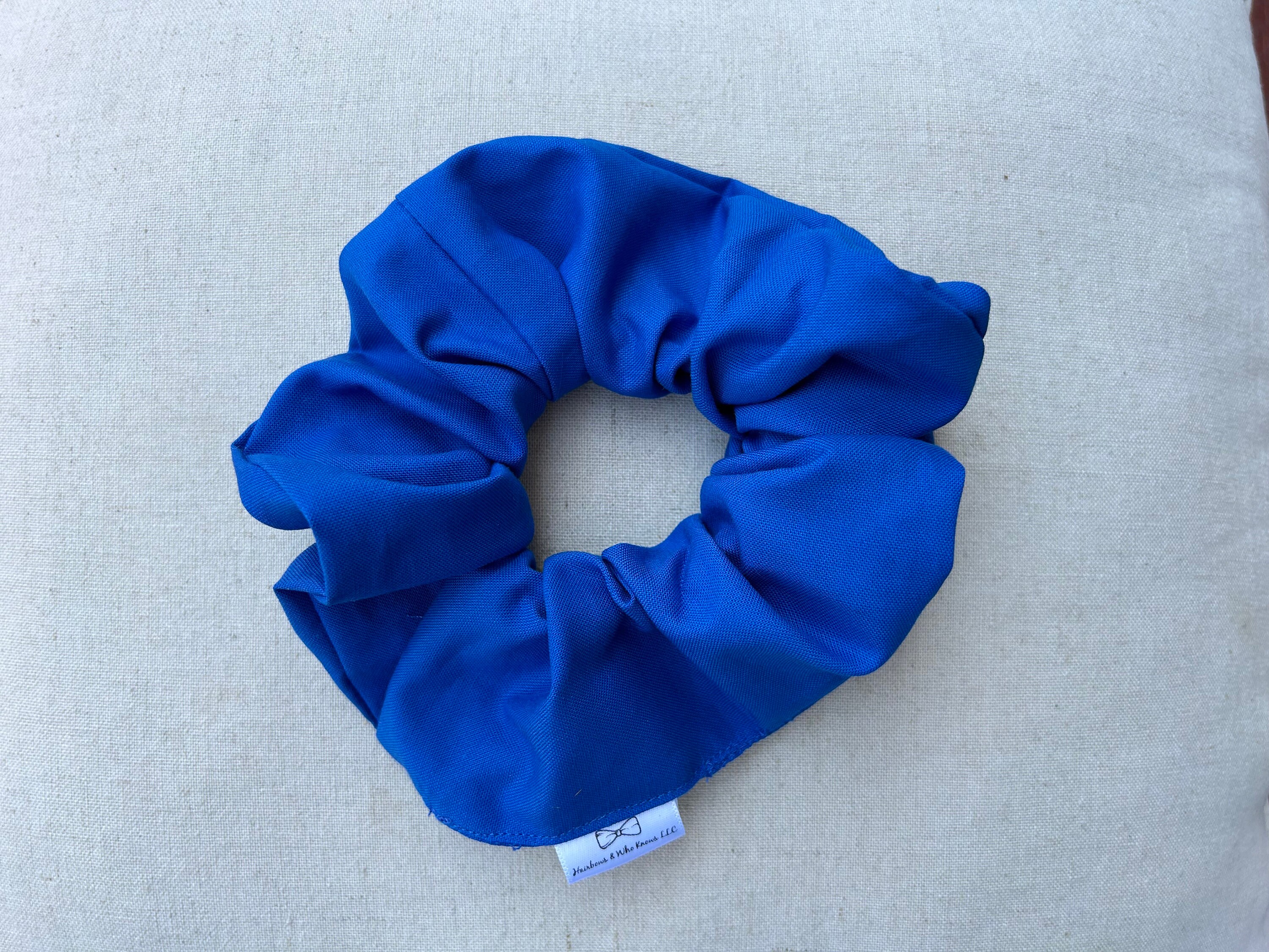 Solid Color Scrunchies Cotton Scrunchies Spring - Etsy