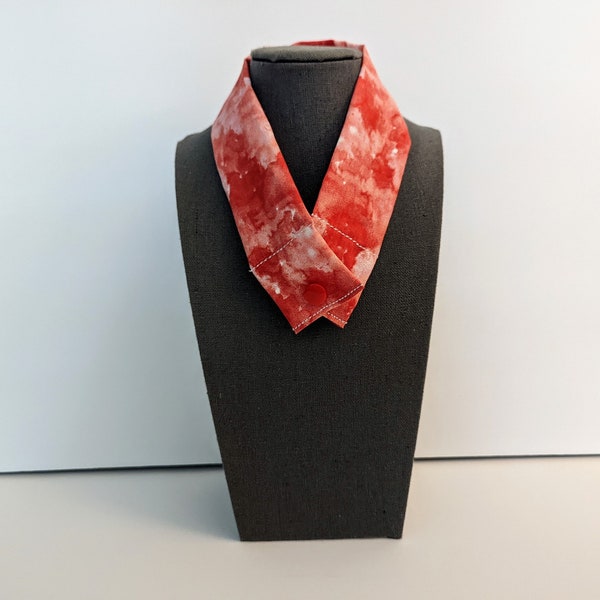 Kid Neck Cooler - Red Tie-Dye Print, Cooling Neck Wrap, Cooling Scarf, Neck Wrap, Cooler Towel, Summer Camp, Cooling Aid, Kid Birthday Gift