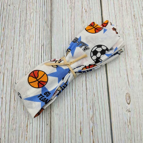 Neck Cooler - Sports Print, Cooling Neck Wrap, Cooling Scarves, Neck Wrap, Cooler Towel, Stay Cool Tie, Sports Fan Gift, Cooling Aid