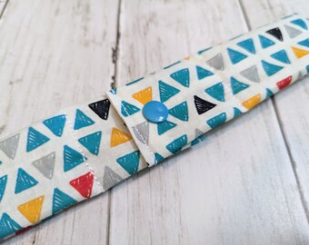 Teal Triangle Neck Cooler: Kids Cooling Scarf, Portable Air Conditioner
