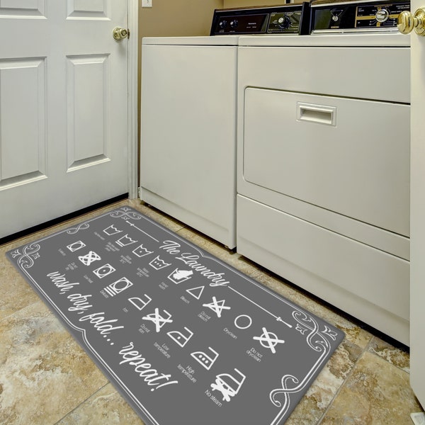 Laundry Room Rug Etsy