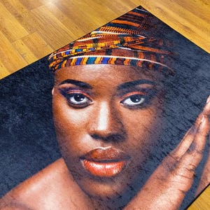 Design your own carpet, Non-slip Leather Base, Custom Carpet | Custom Rug | Personalized Rug | Custom Photo Print Carpet | Custom Rug Logo image 4