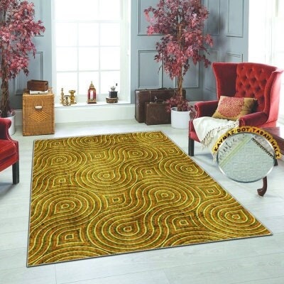 Bedruckte Teppich Bedruckte Teppich Wohnzimmer Teppiche | Etsy