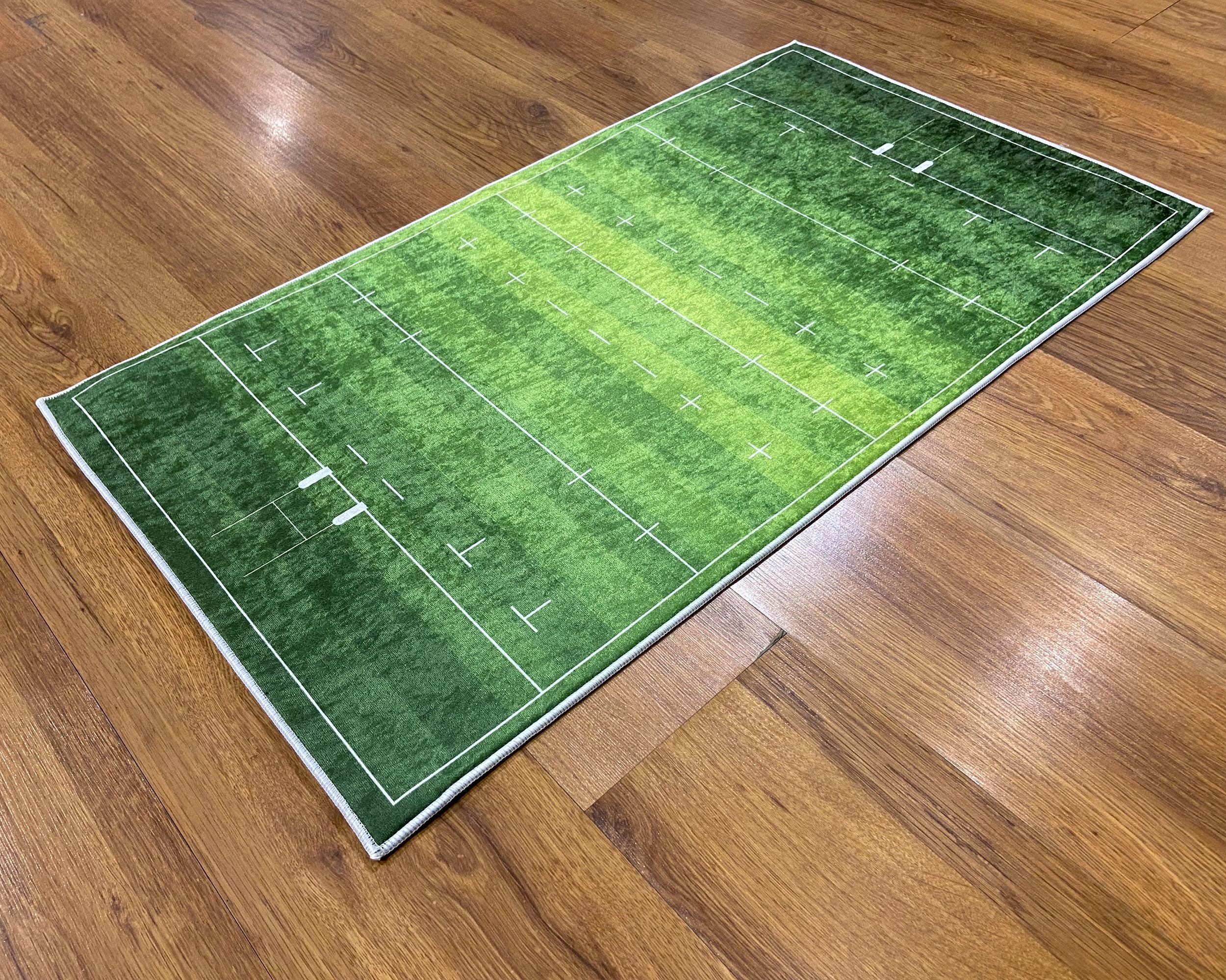 Pure Color Carpet Rugby Color Custom Rugby Field Rug: Personalized Team Logo, Machine Washable - Etsy UK