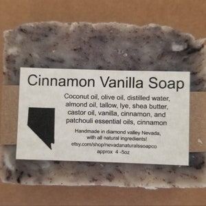 Cinnamon Vanilla Soap