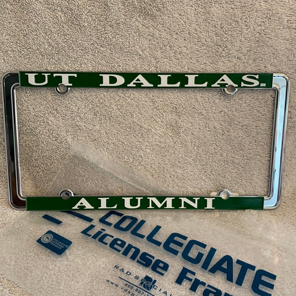 Alumni License Plate Frame Etsy
