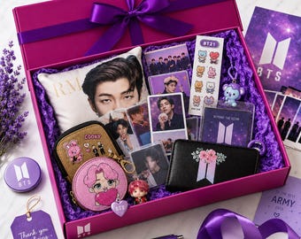 BTS Borahae Box | Inspired Mystery Box | ARMY Gift | Kpop Fan