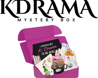 K-Drama Mystery Box- K-Drama Lovers I Blanket I Noodle Bowl and More!