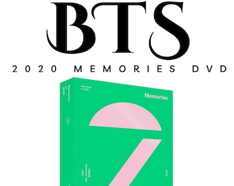 Official Memories of BTS 2020 DVD- From Korea. Plus Free