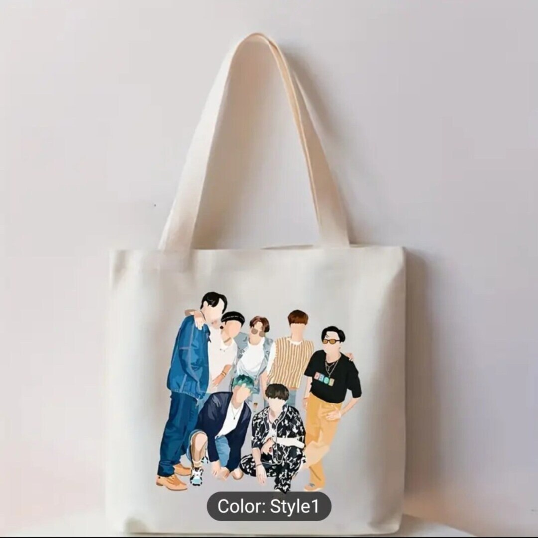 JIN (BTS) - [HAPPY] (OFFICIAL MD Big Tote Bag) – kpopalbums.com