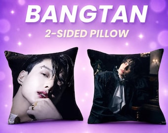 BTSジョングク枕カバー：精神的にデート、BTSグッズ、Kポップファン