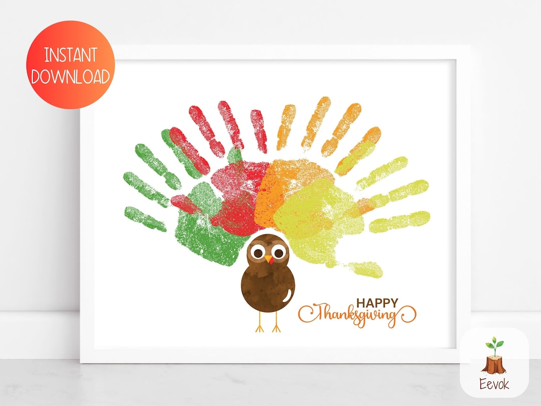 Printable Thanksgiving Craft for Kids, Fall Craft for Preschool ...