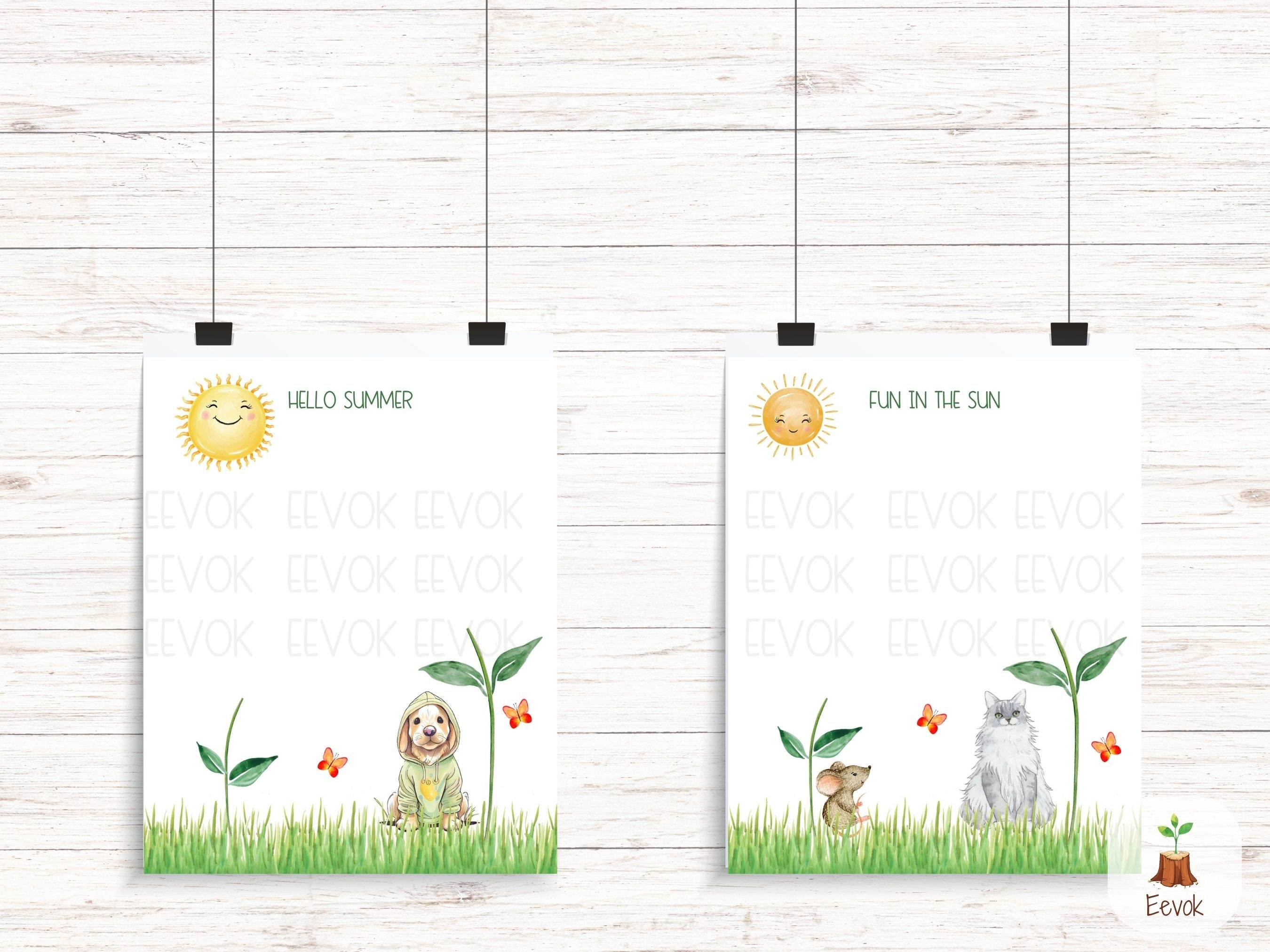 Printable Summer Craft Activities Preschool Summer Craft for - Etsy