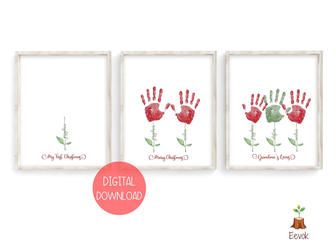 Printable Grandma's Garden Gift, Christmas Present for Grandma Grandams ...
