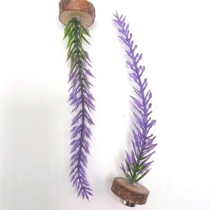 Climbing Vine Set of 2: Magnetic Spider Reptile Terrarium Enclosure Decoration Accessories image 2