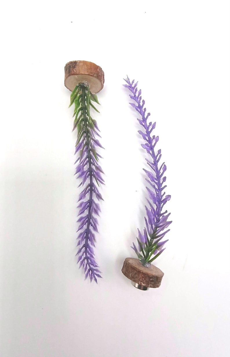 Climbing Vine Set of 2: Magnetic Spider Reptile Terrarium Enclosure Decoration Accessories image 2