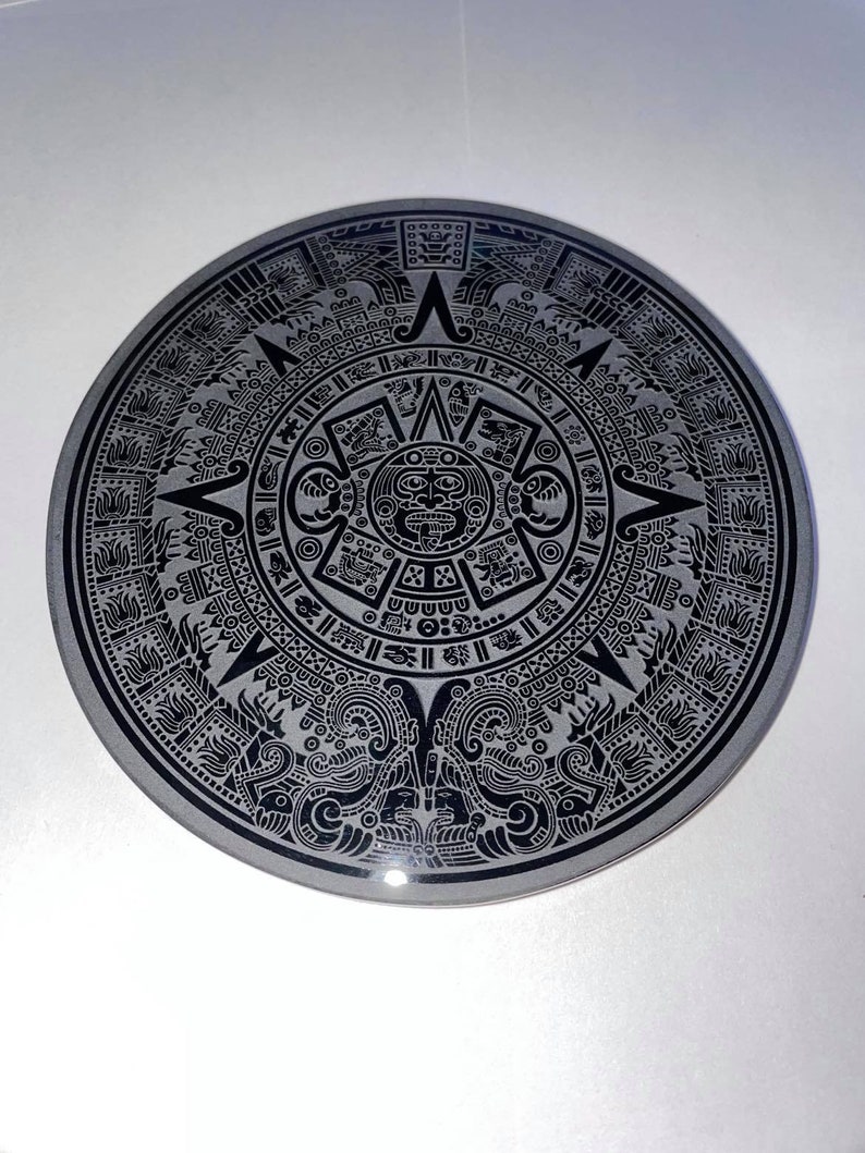 quality sale online Obsidian Calander Scrying Mirror