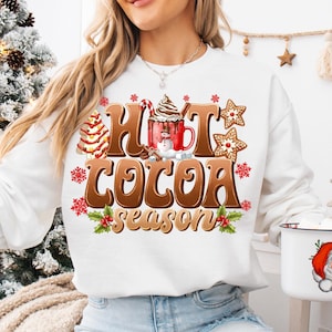 Hot Cocoa Season Png, Merry Christmas Png, Winter Season, Hot Cocoa Png,Christmas Season Png,Gingerbread Png,sublimation Design,Trending png
