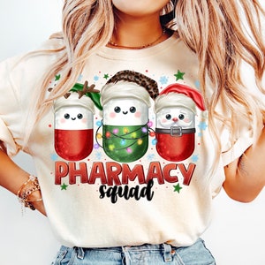 Pharmacy squad Christmas png sublimation design download, Christmas pharmacy png, pharmacy squad png, sublimate download, Trendin PNG