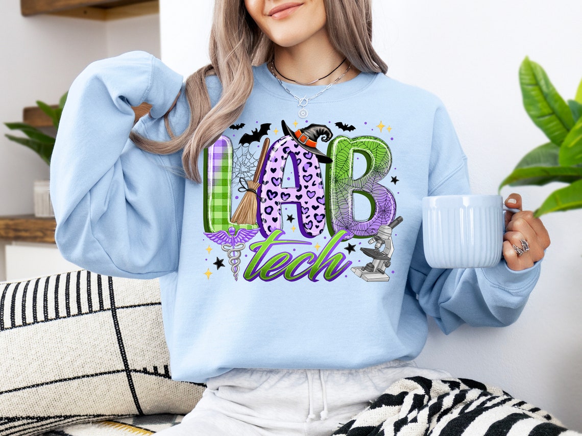 Halloween Lab Tech Png Sublimation Design, Lab Technician Png ...