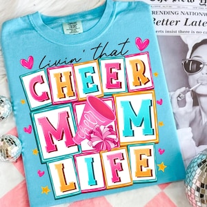 Cheer Mom Life PNG,Cheer Mom Sublimation File,Cheerleader Mom PNG Design,Digital Download Cheer Mom,Bright Cheer Mom PNG,Team Mom Png Design