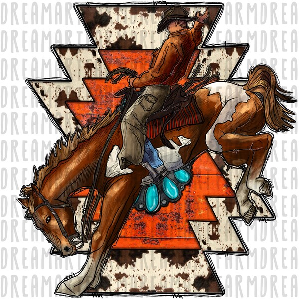 Aztec Cowhide Rodeo Png File, Rodeo Png, Western Png, Cowhide, Rusty Pattern, Cowboy, Digital Download, Sublimation Design, Western png