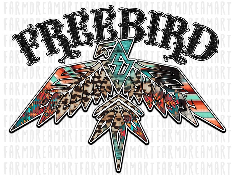 Thunderbird, Aztec Free Bird, Digital PNG File, Cowhide, Leopard, Sublimation Design,Sublimation Designs Downloads,Digital Download 