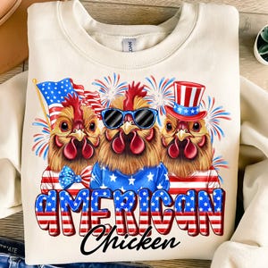 American Chicken PNG,4th of July Chicken Sublimation,Patriotic Farm Animal,USA Chicken Sublimation File,Farm Life Patriotic PNG, Chicken Png