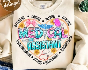 Medical Assistant Nurse png sublimation design download, Nurse life png, Nursing png, Nurse love png, Trendy Digital Download, PNG File